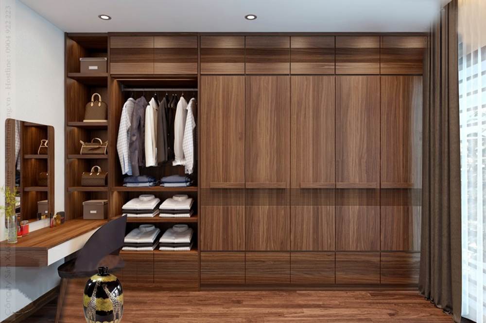 Tủ Quần Áo Nhôm Kính