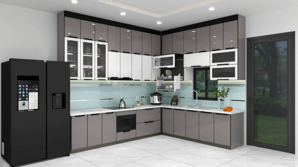 Tủ bếp nhôm cao cấp