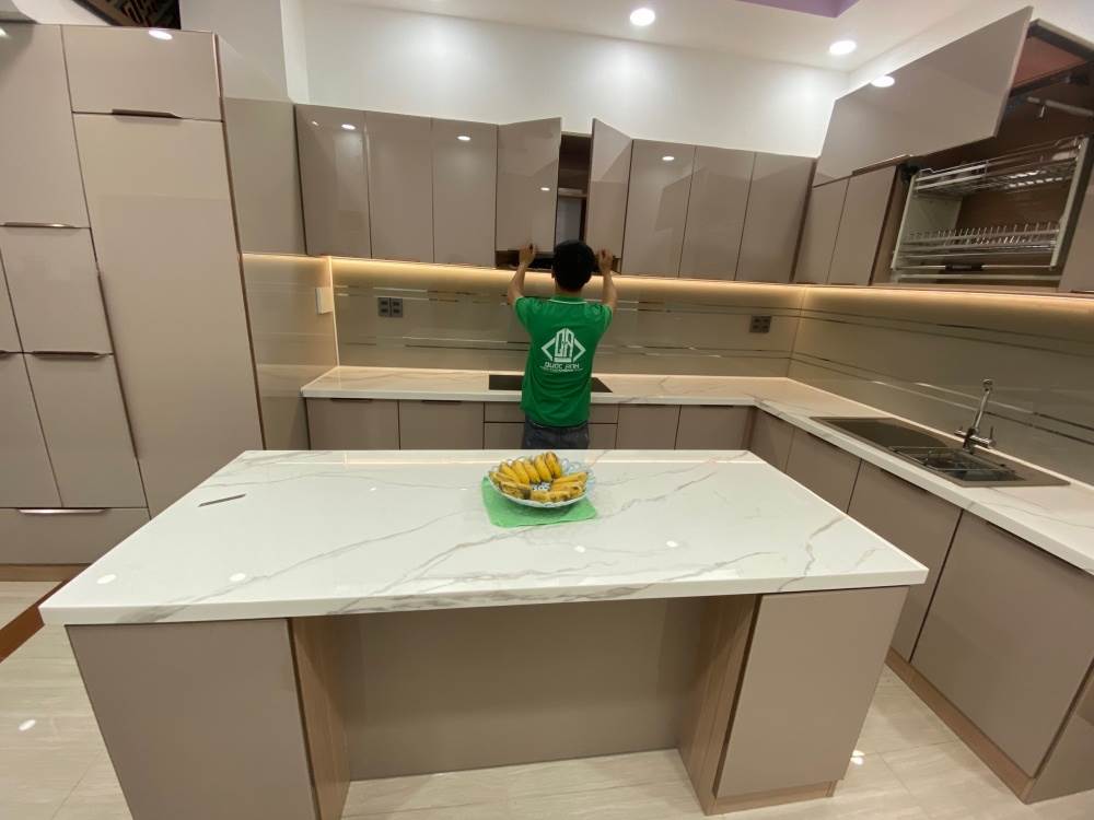 Tủ bếp nhôm cao cấp