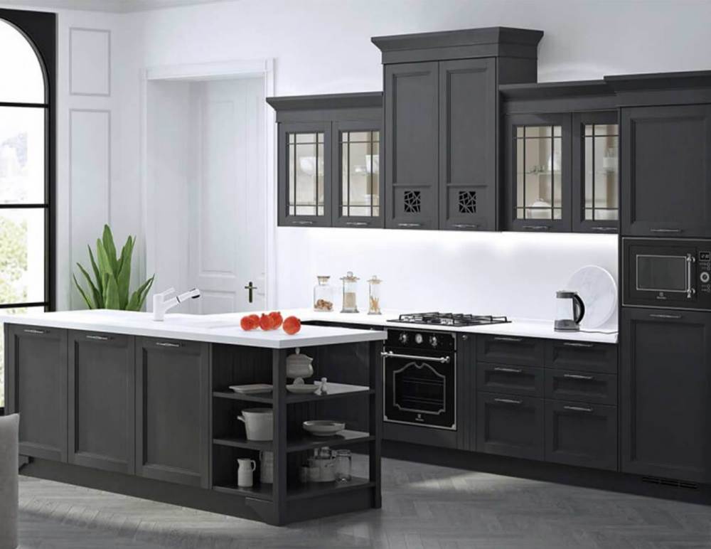 Tủ Bếp Nhôm Xingfa