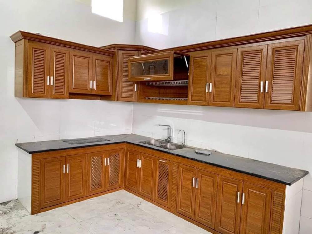 Tủ Bếp Nhôm Xingfa