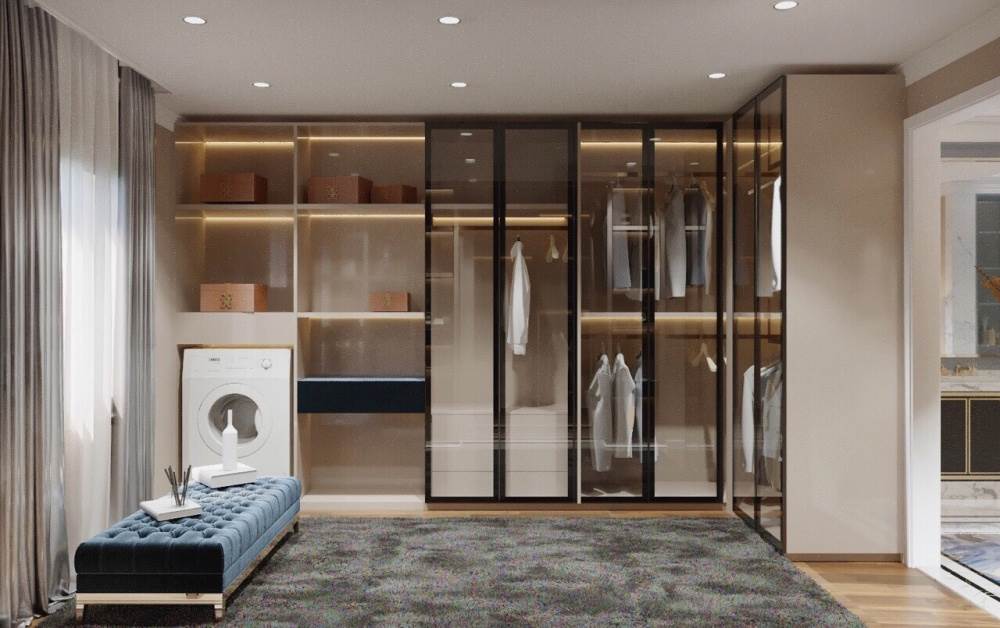 7.jpg Tủ Quần Áo Nhôm Kính Cửa Lùa