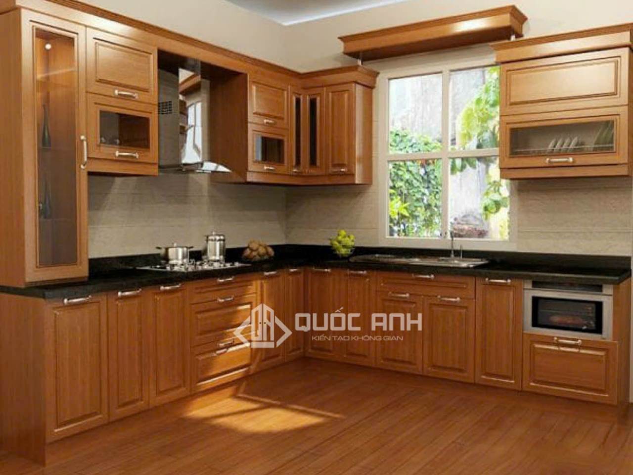 Tủ Bếp Cổ Điển