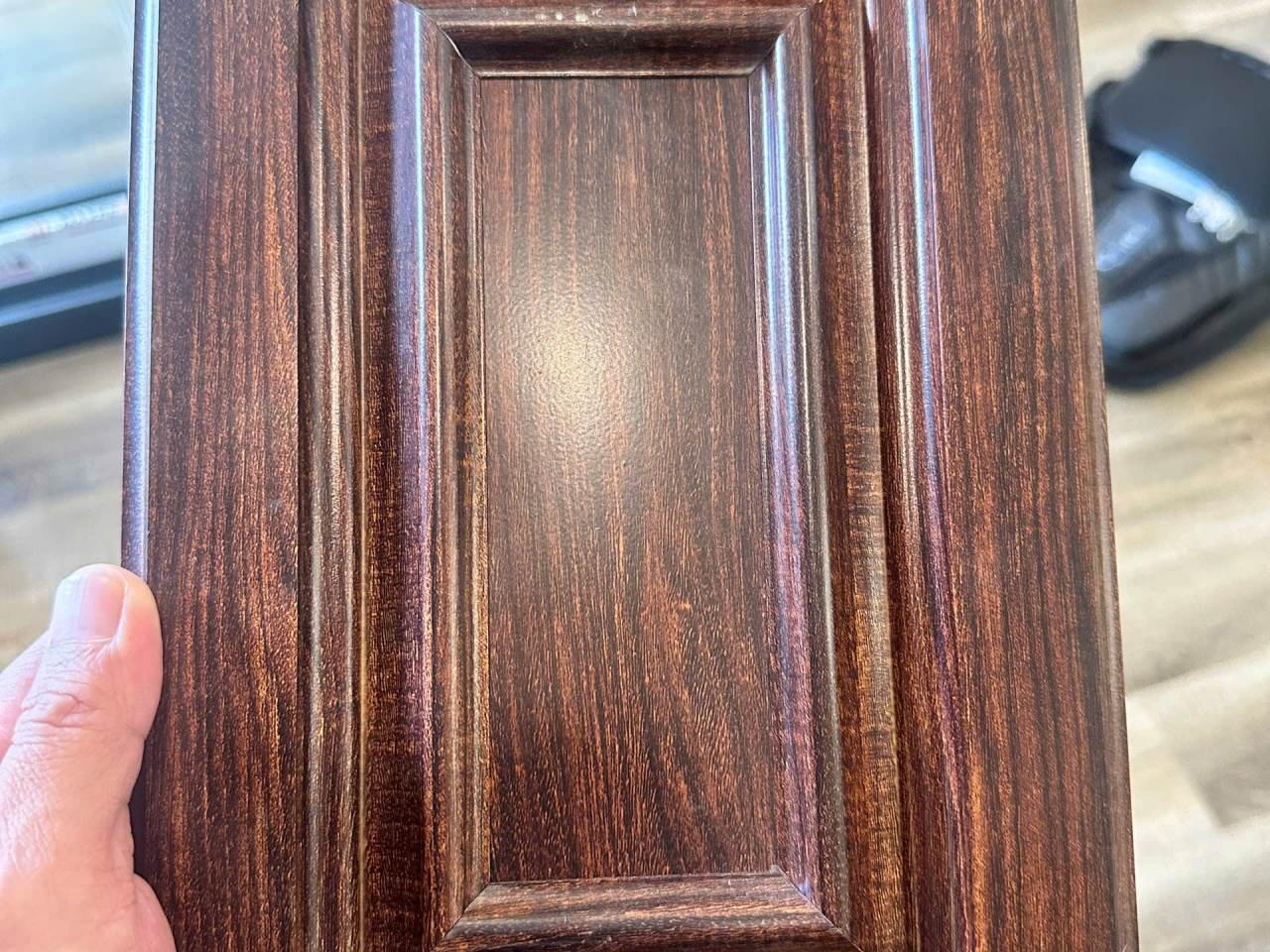 Tủ Bếp Nhôm Vân Gỗ Grando