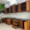 Tủ Bếp Nhôm Vân Gỗ
