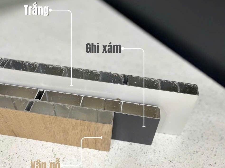 Tủ Bếp Nhôm Hợp Kim Nguyên Tấm