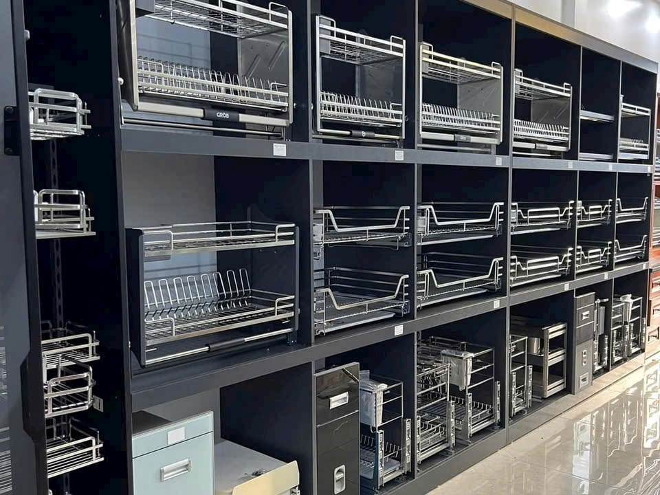 Tủ Bếp Nhôm Hợp Kim Nguyên Tấm