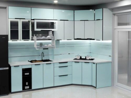 Tủ Bếp Góc Bát Giác