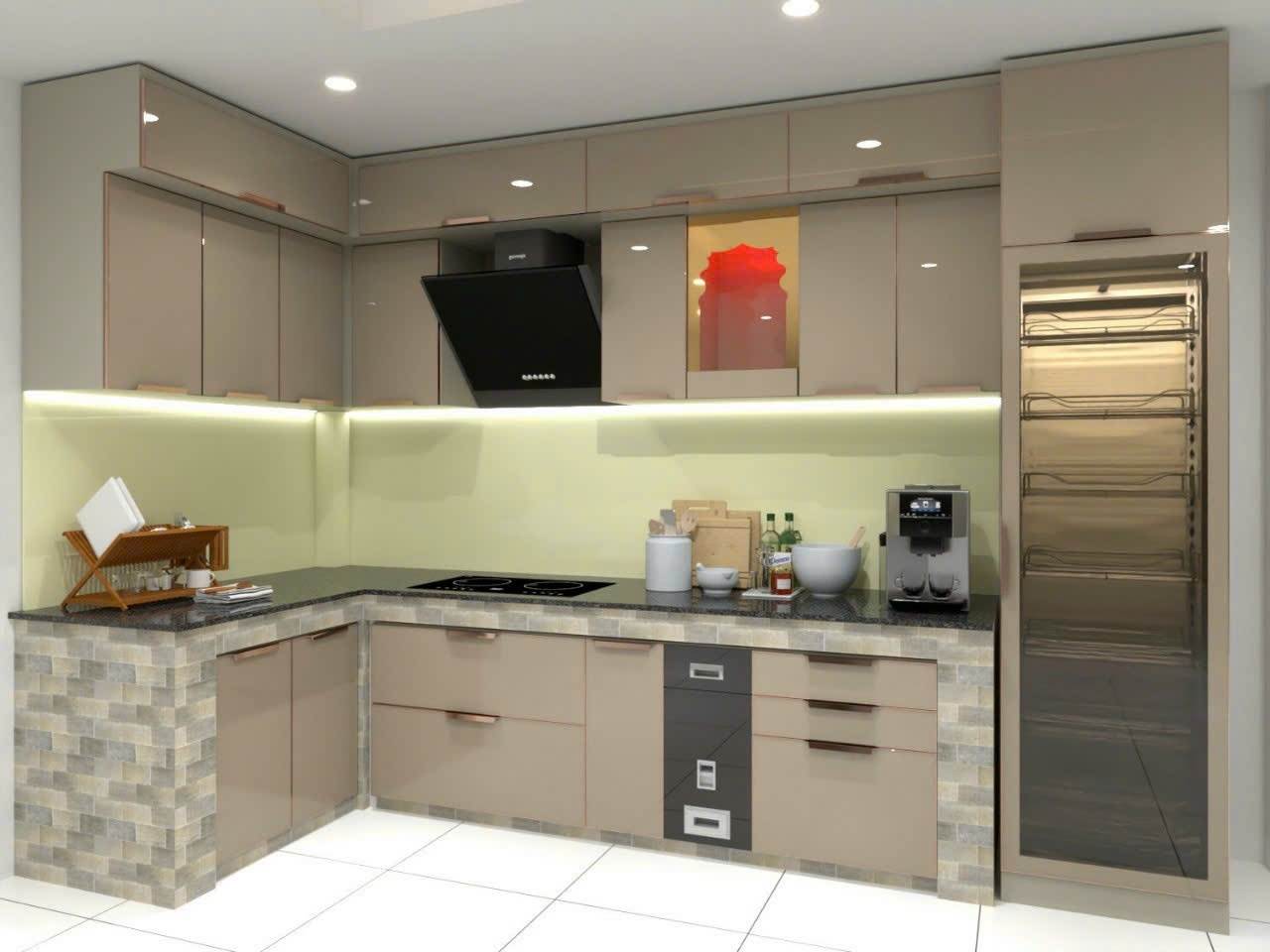 Tủ Bếp Nhôm Ocean Luxury