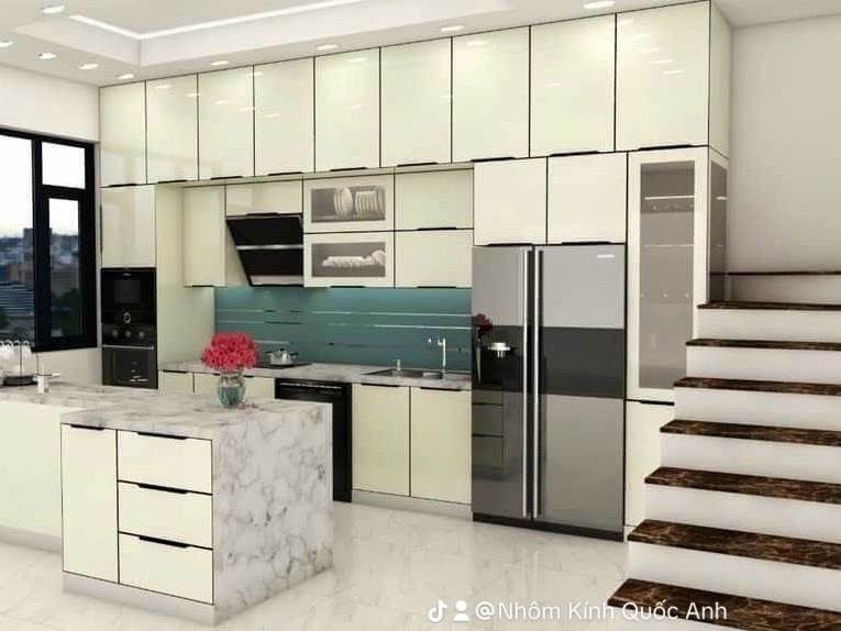 Tủ Bếp Nhôm Ocean Luxury