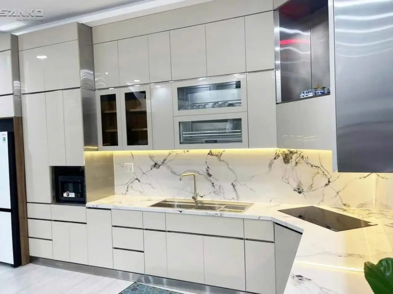 tu-bep-inox-quoc-anh (7) Tủ Bếp Inox Cánh Kính